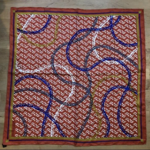 "Dress for Success" 100% silk scarf, Sean Combs design "Something to Share", NEW - Picture 4 of 4